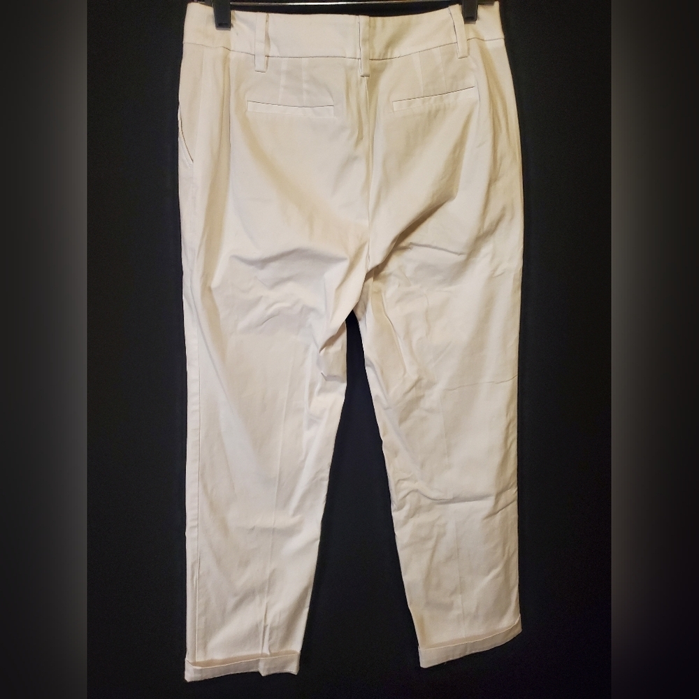 Talbots Chino White Dress Pants - Picture 6 of 8